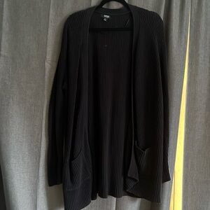 Black Sweater Cardigan